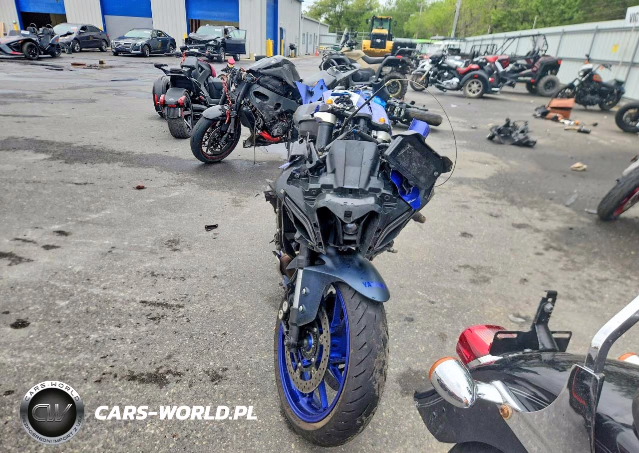 2023 Yamaha Yzfr7 VIN:JYARM38E6PA007399 - 2