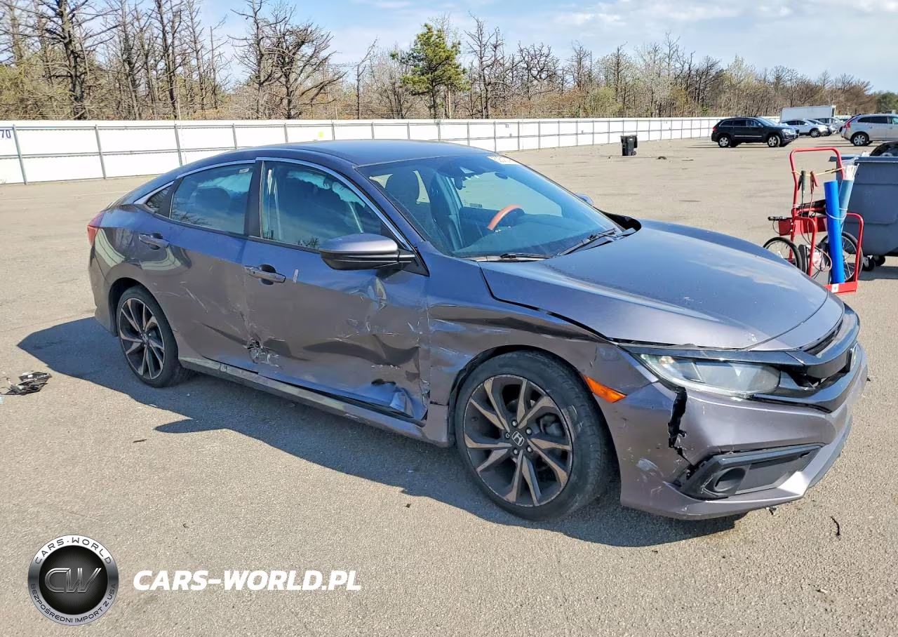 2021 Honda Civic Sport VIN:2HGFC2F85MH514231 - 4