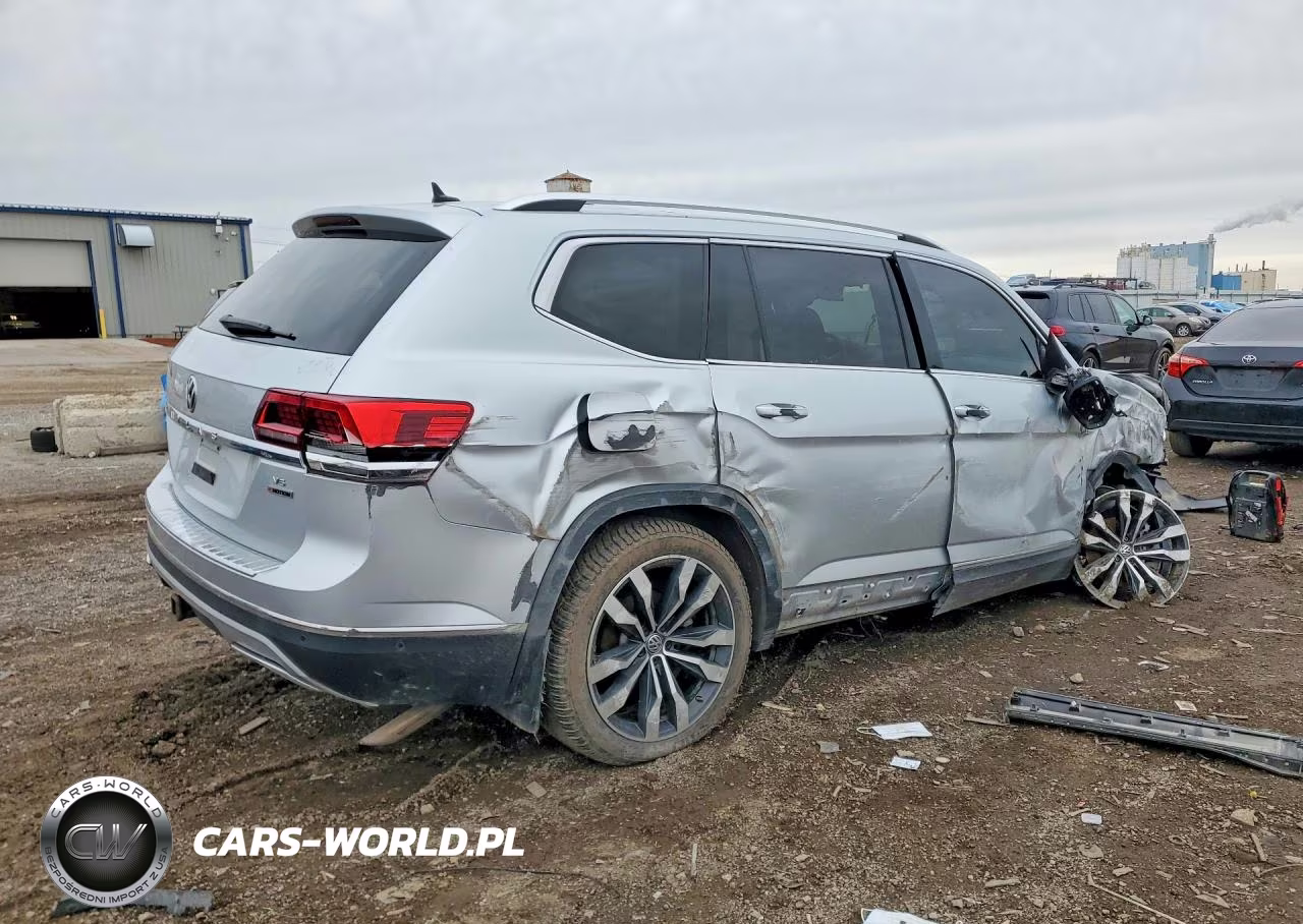 2019 Volkswagen Atlas Sel Premium VIN:1V2NR2CA1KC558838 - 3