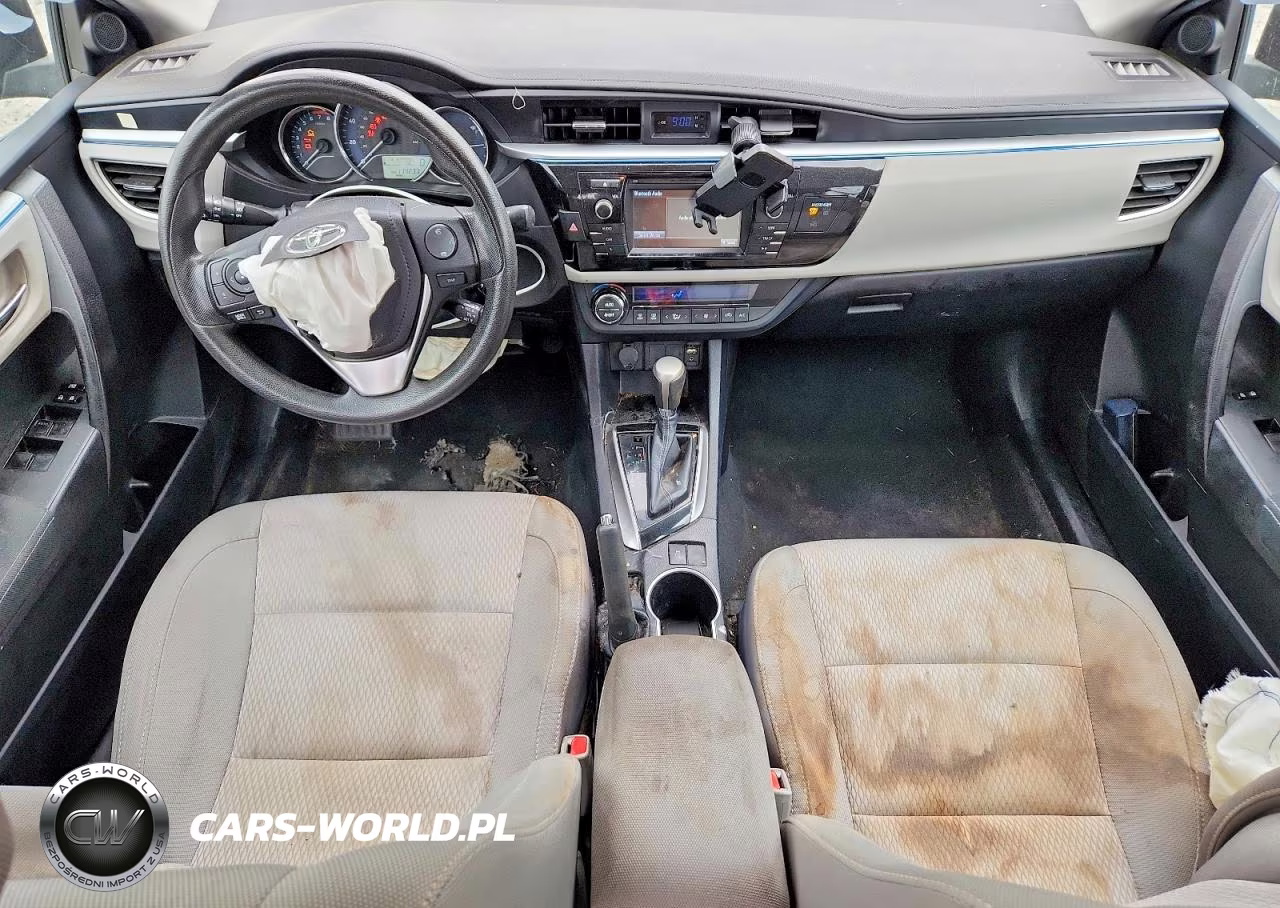 2015 Toyota Corolla Le Plus VIN:2T1BURHE4FC428038 - 8
