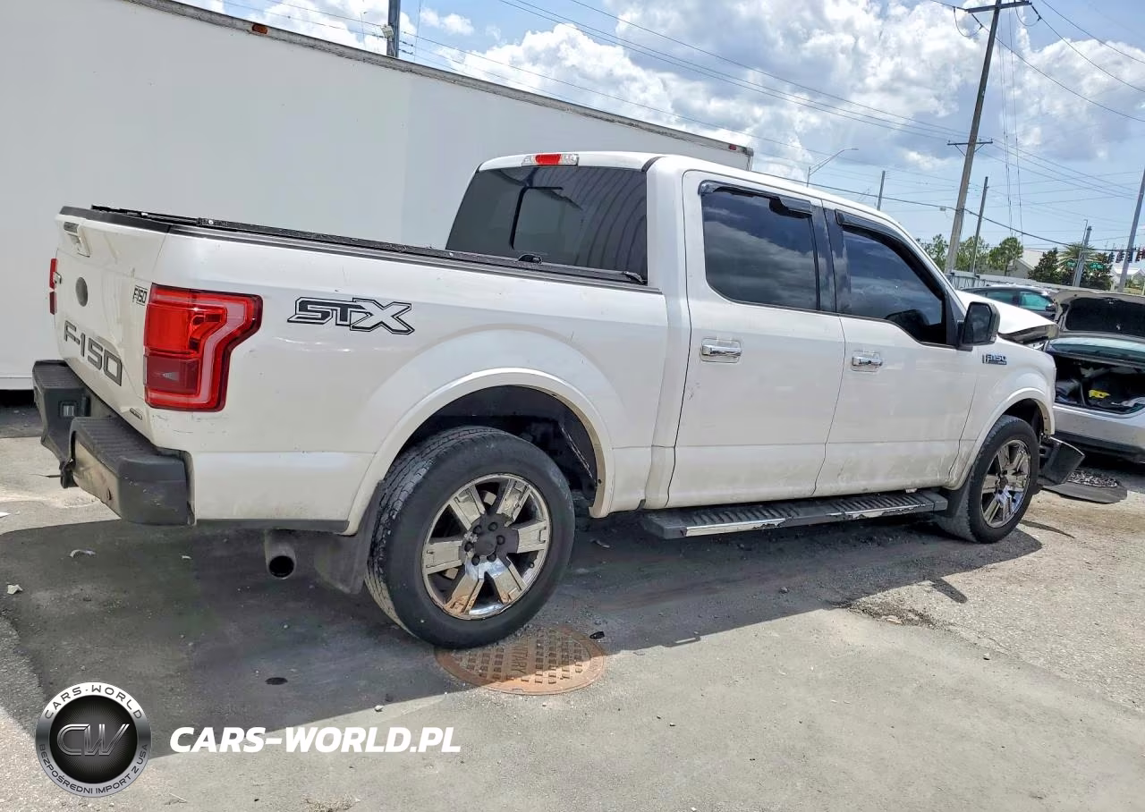 2015 Ford F150 Supercrew VIN:1FTEW1CF0FKE34409 - 3
