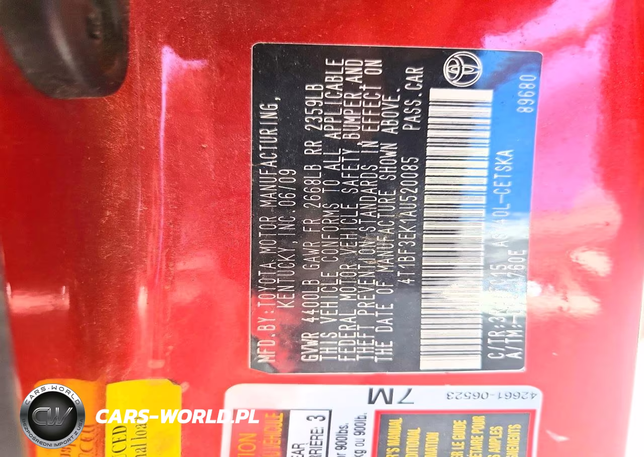 2010 Toyota Camry Se VIN:4T1BF3EK1AU520085 - 12