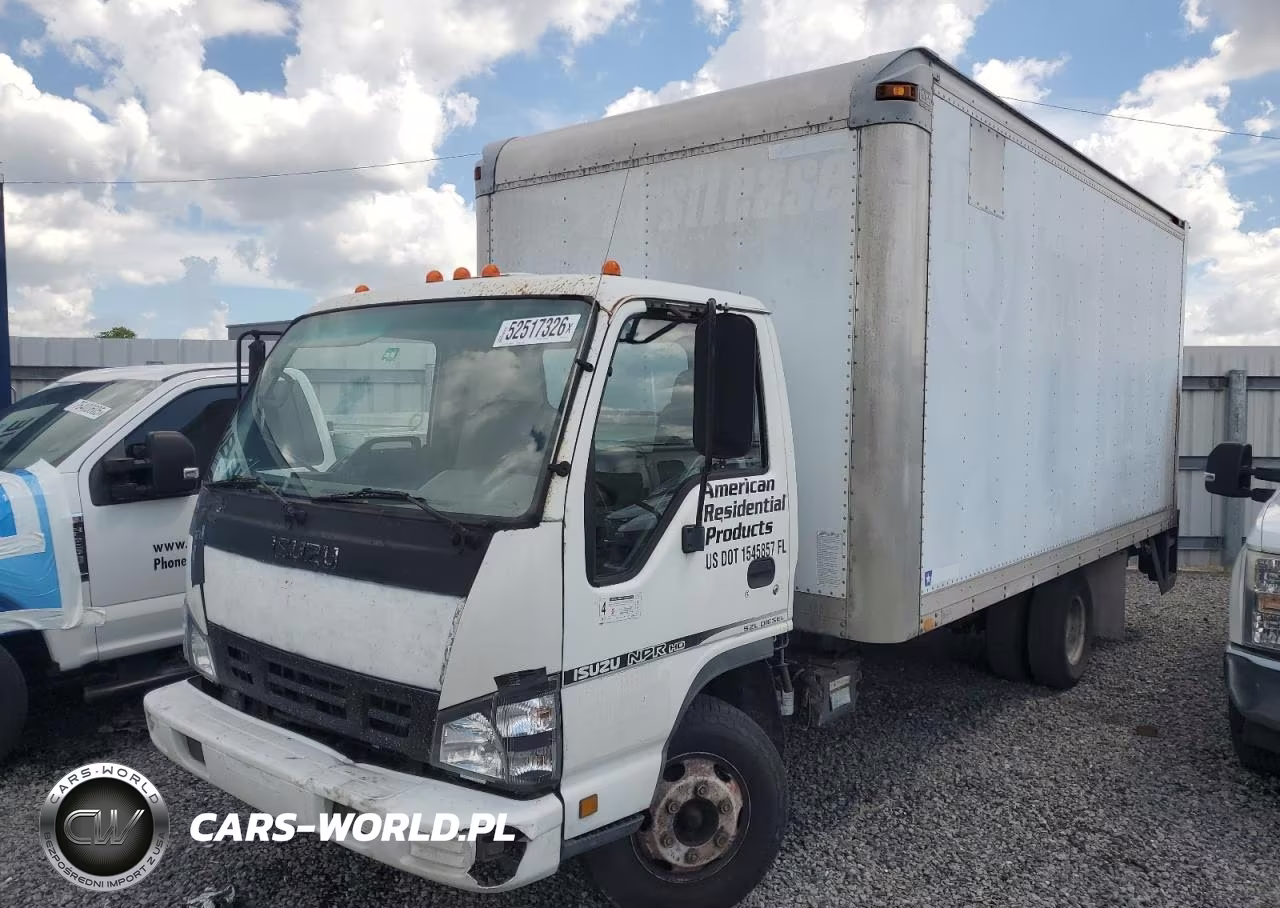 2007 Isuzu Npr - Box Truck VIN:JALC4B16877017497 - 2