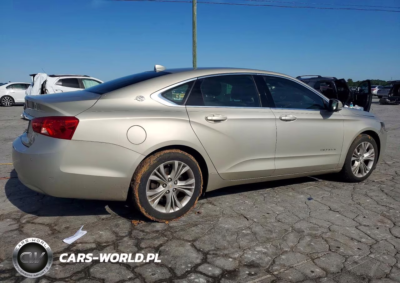 2014 Chevrolet Impala Lt VIN:2G1125S30E9177740 - 3