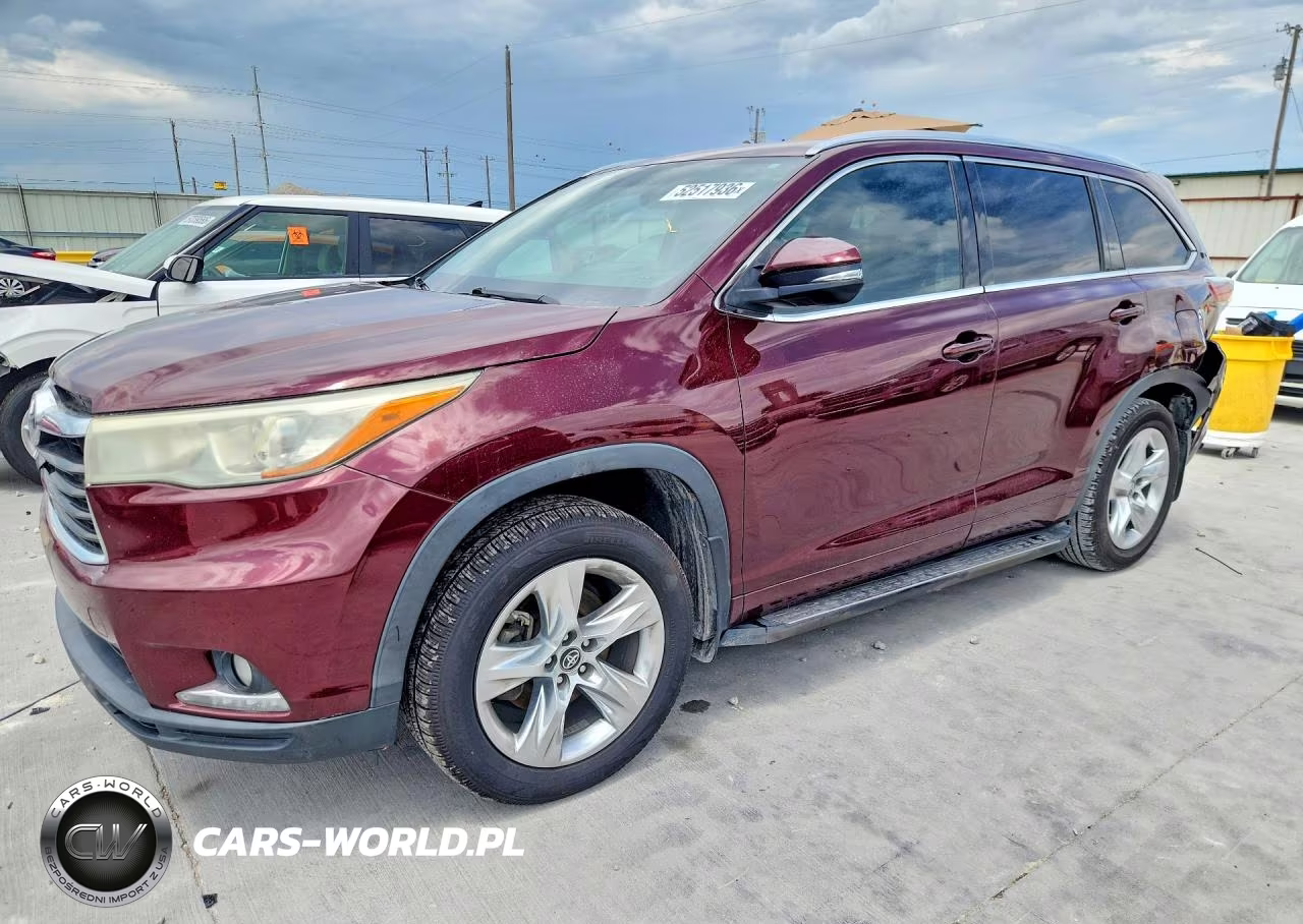 2016 Toyota Highlander Limited – zdjęcie 1 z 13