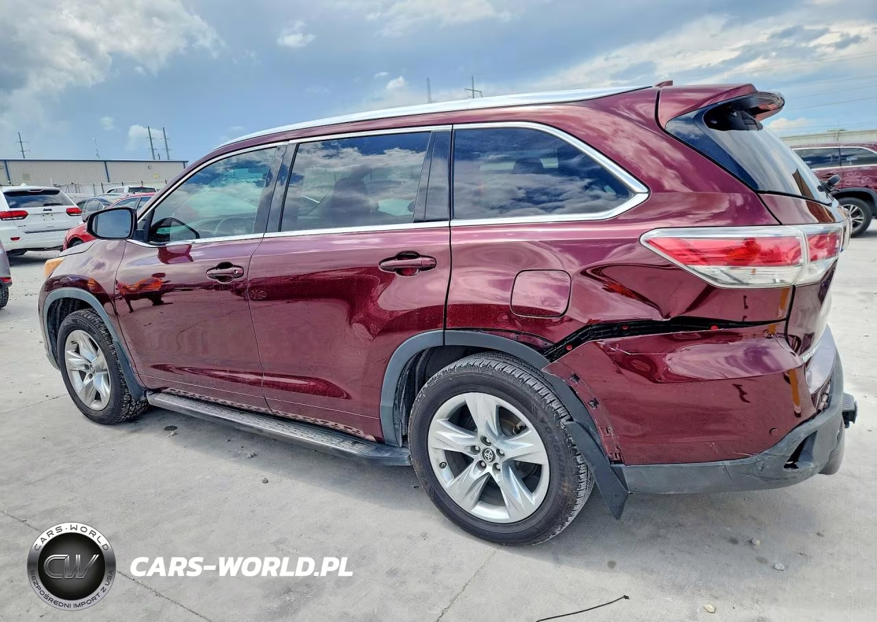 2016 Toyota Highlander Limited VIN:5TDYKRFH9GS153739 - 2