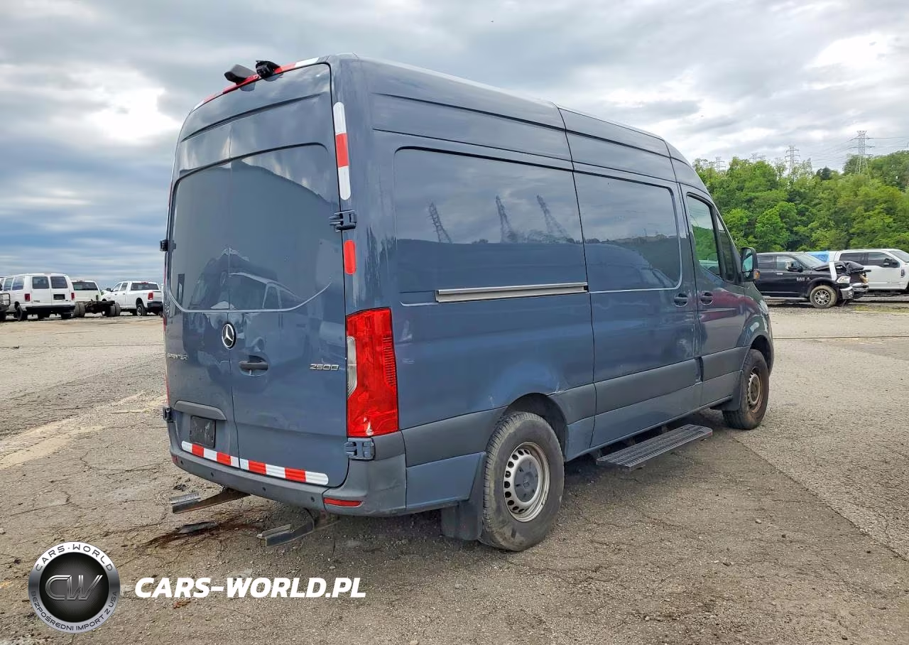 2019 Mercedes Benz Sprinter 2500 Delivery Van VIN:WD4PF0CD3KP040651 - 3