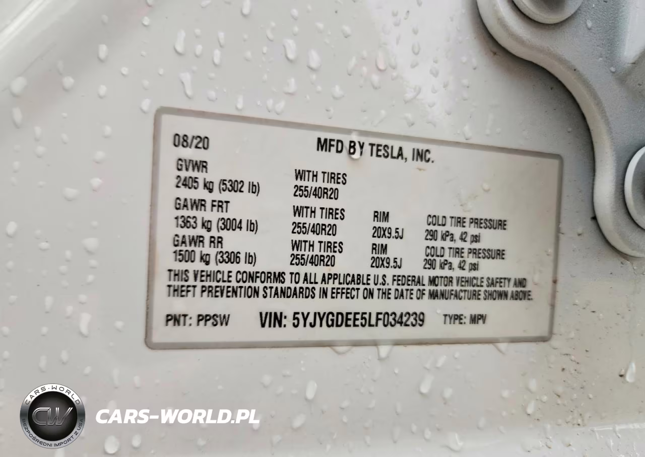 2020 Tesla Model Y VIN:5YJYGDEE5LF034239 - 13