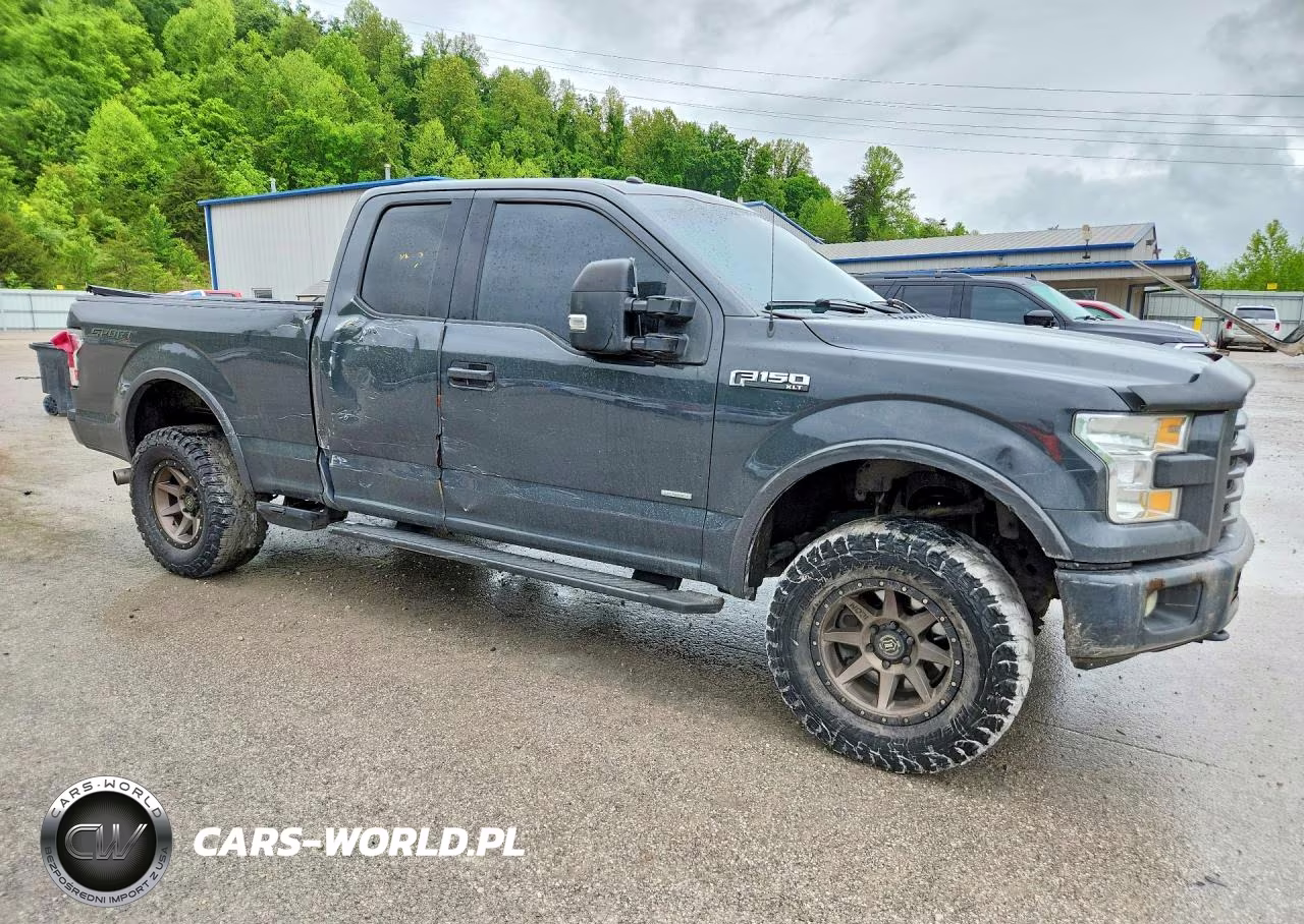 2017 Ford F150 Super Cab VIN:1FTFX1EGXHKC00076 - 4