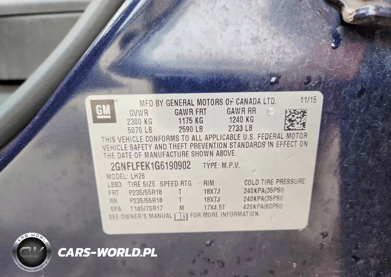 2016 Chevrolet Equinox Lt VIN:2GNFLFEK1G6190902 - 13