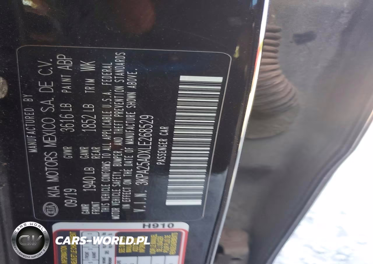 2020 Kia Rio VIN:3KPA25ADXLE268529 - 12