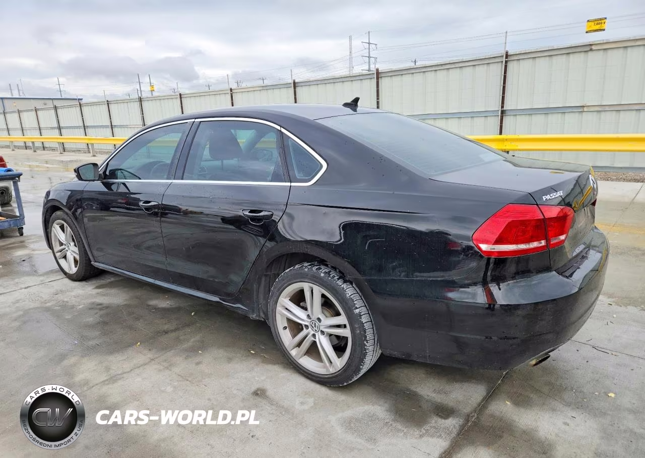 2014 Volkswagen Passat Se VIN:1VWBS7A37EC095793 - 2