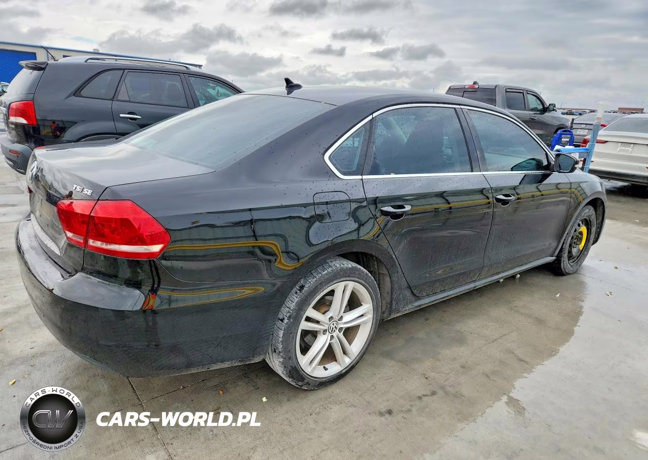 2014 Volkswagen Passat Se VIN:1VWBS7A37EC095793 - 3