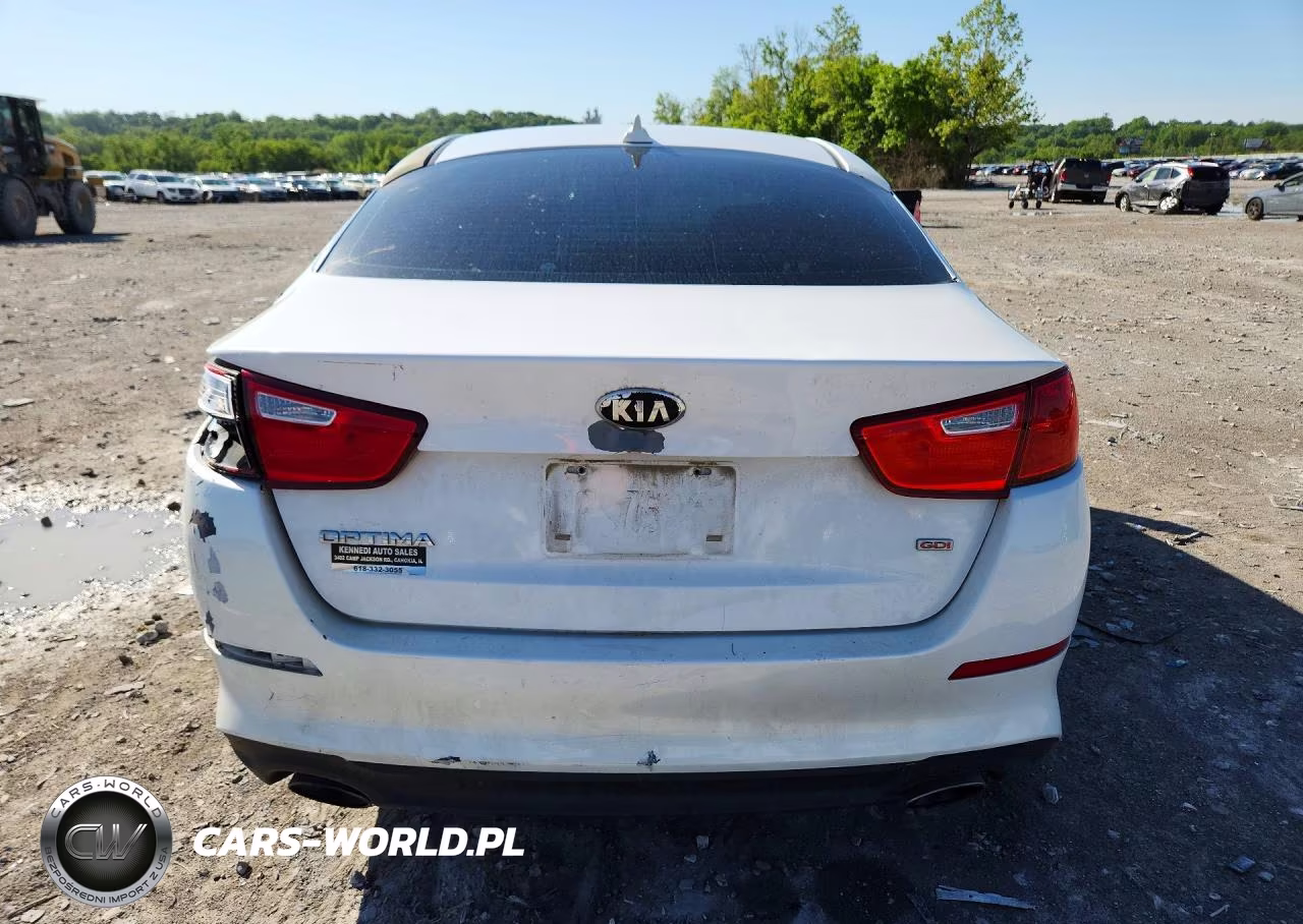 2014 Kia Optima Lx VIN:5XXGM4A71EG260841 - 6