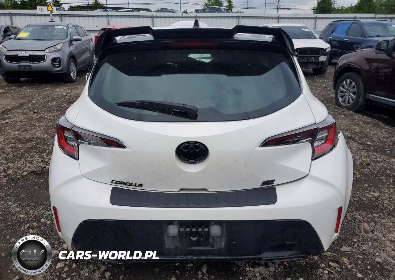 2022 Toyota Corolla Hatchback Se Nightshade Edition VIN:JTND4MBE1N3177342 - 6