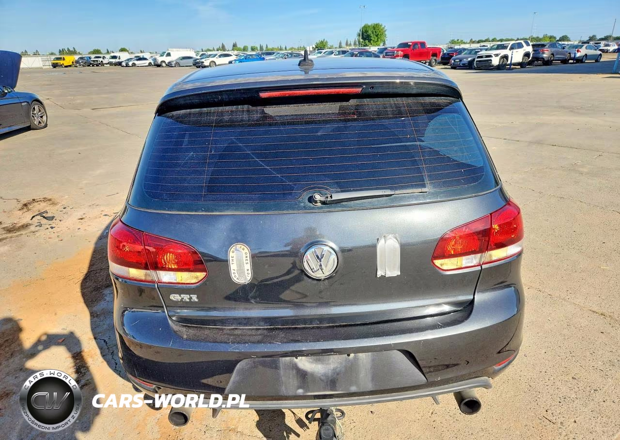 2012 Volkswagen Gti VIN:WVWHV7AJ3CW101376 - 6