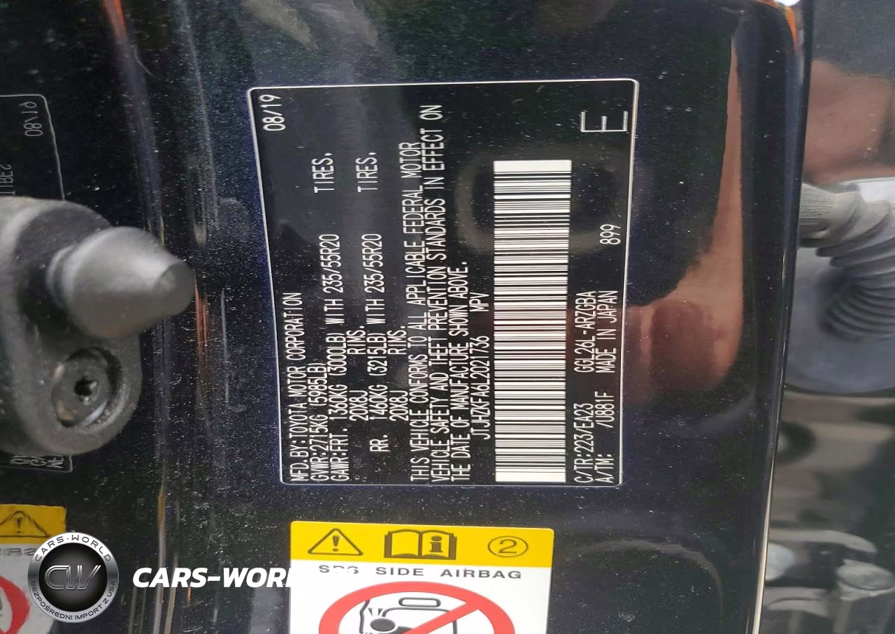 2020 Lexus Rx 350 L VIN:JTJHZKFA6L2021736 - 13