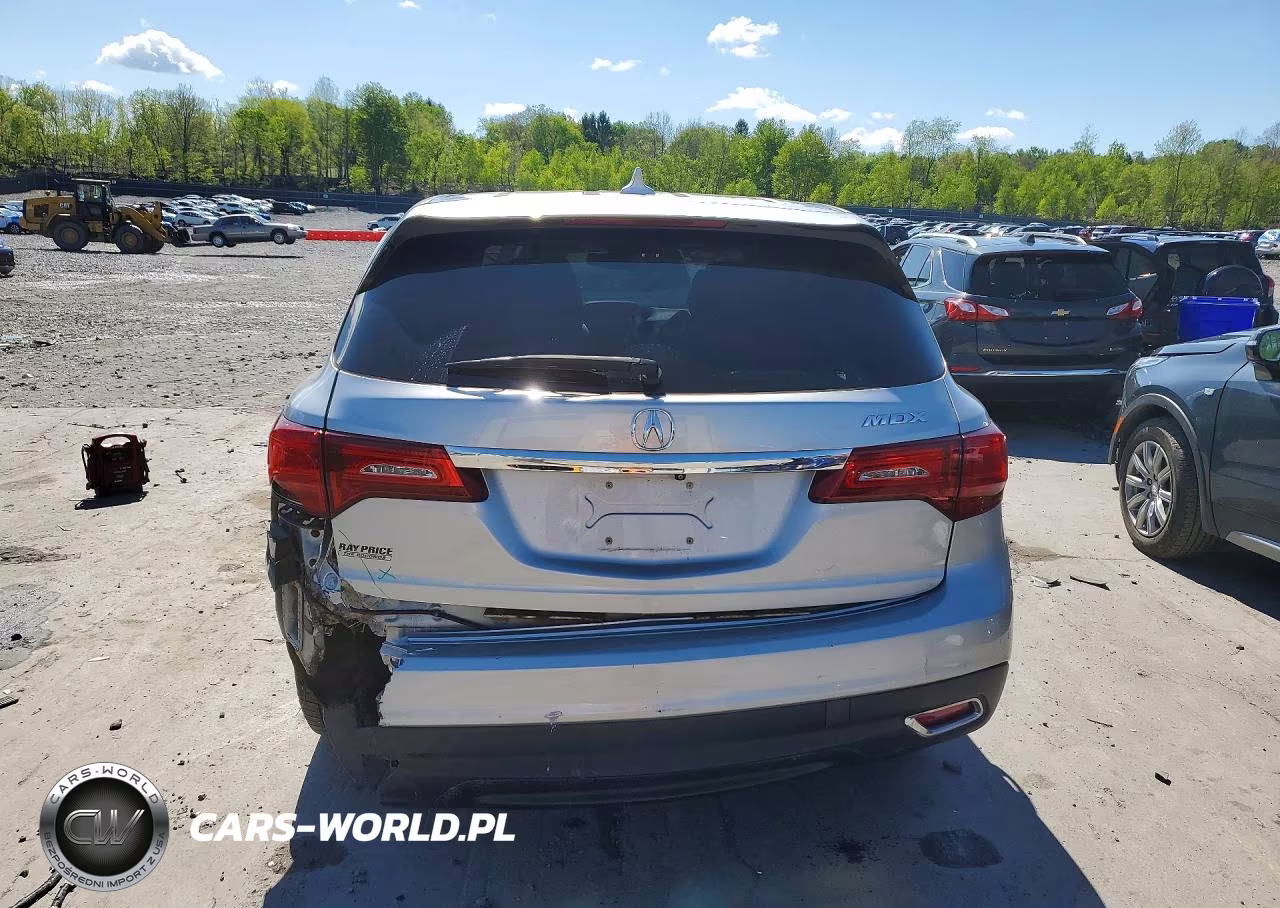 2014 Acura Mdx Technology VIN:5FRYD3H48EB001775 - 6