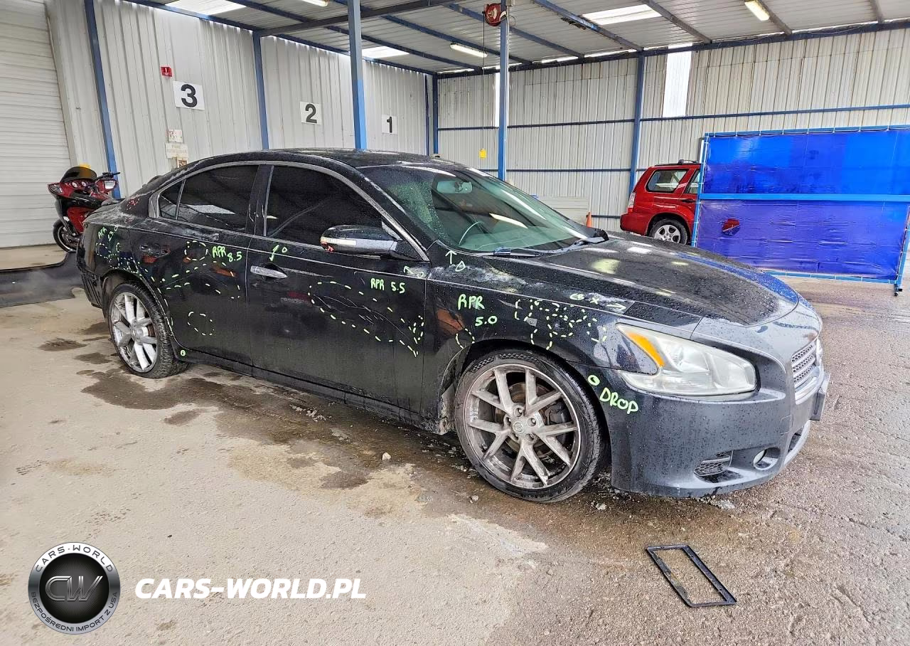 2009 Nissan Maxima 3.5 S VIN:1N4AA51EX9C834318 - 4