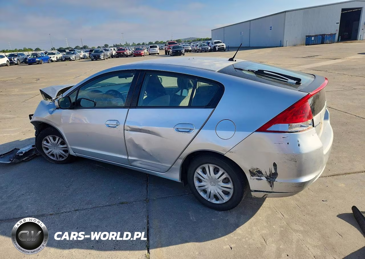2010 Honda Insight Lx VIN:JHMZE2H58AS040058 - 2