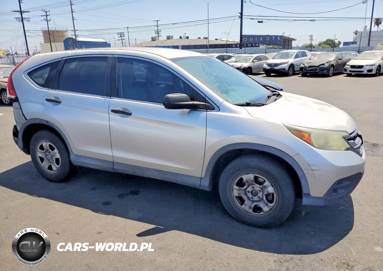 2014 Honda Cr-V Lx VIN:2HKRM3H36EH502548 - 4