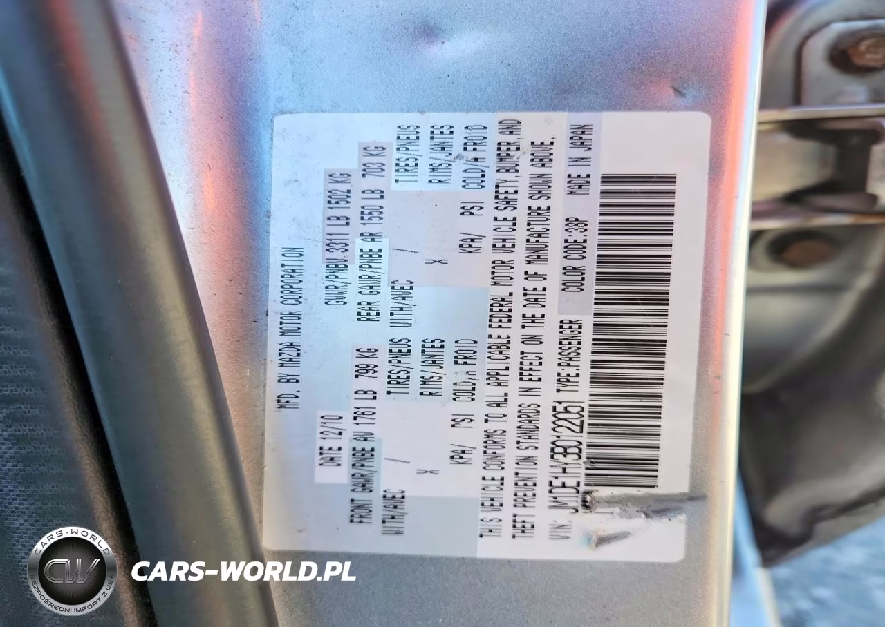 2011 Mazda Mazda 2 VIN:JM1DE1HY3B0122051 - 13