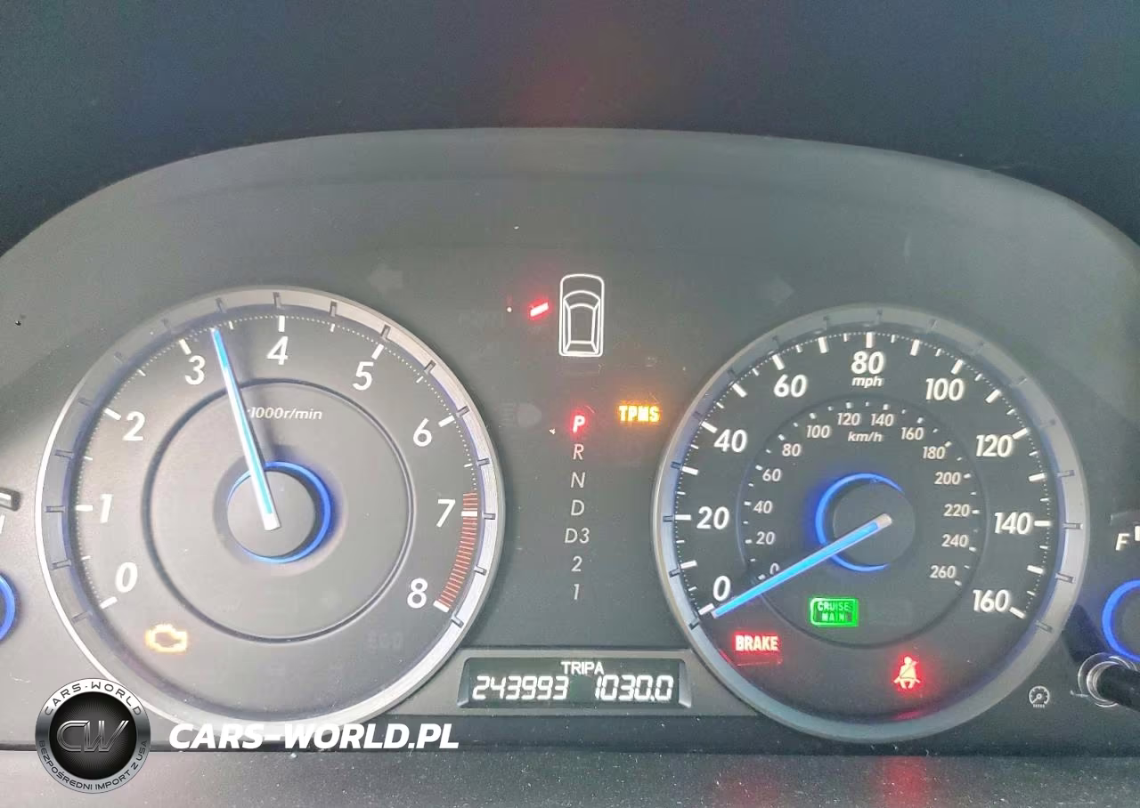 2012 Honda Crosstour Exl VIN:5J6TF2H5XCL002021 - 9