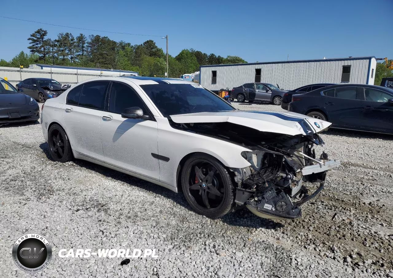 2014 BMW 740 I VIN:WBAYA6C58ED144242 - 4