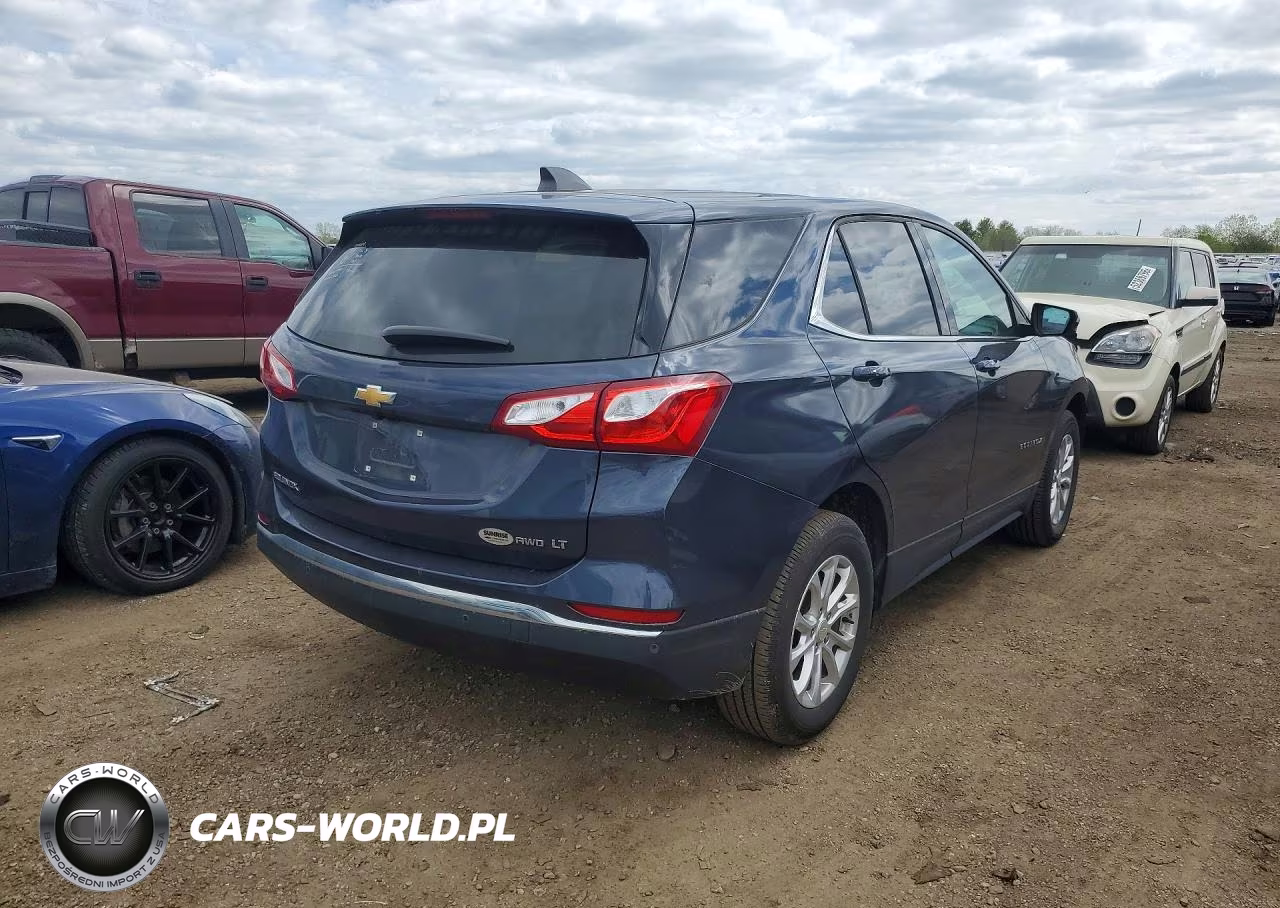 2018 Chevrolet Equinox Lt VIN:3GNAXSEVXJL401891 - 3