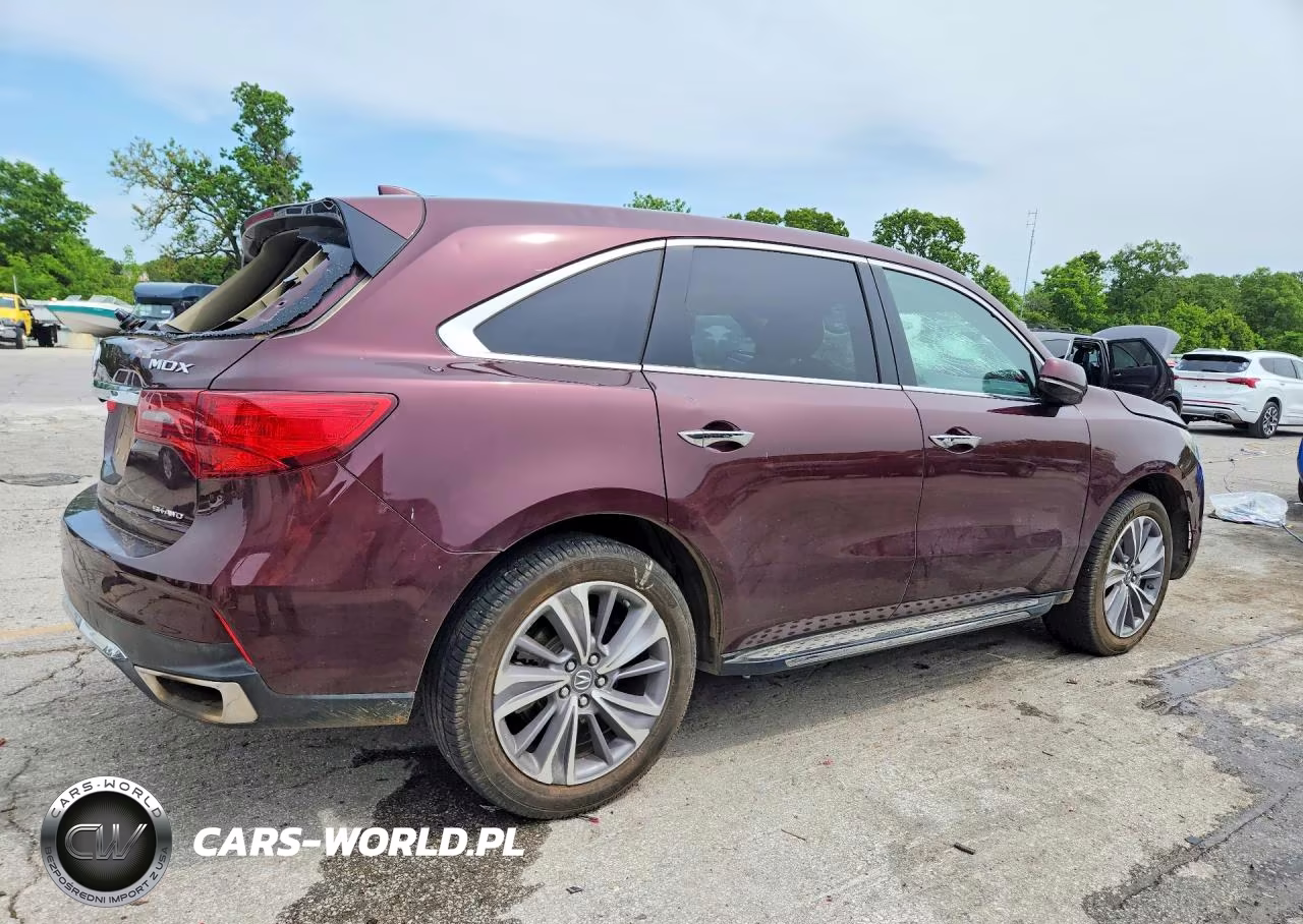 2017 Acura Mdx Technology VIN:5FRYD4H52HB027601 - 3