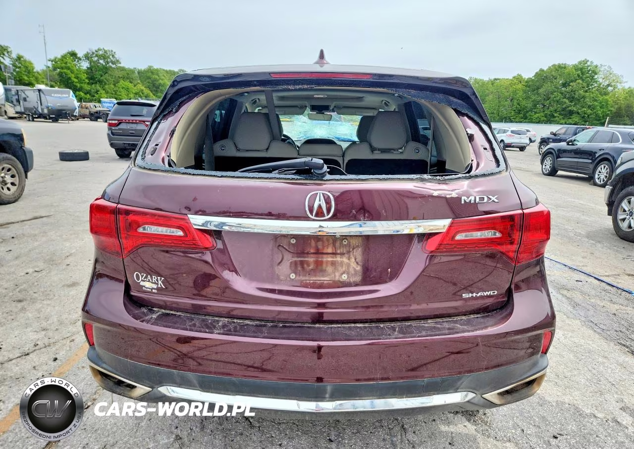 2017 Acura Mdx Technology VIN:5FRYD4H52HB027601 - 6