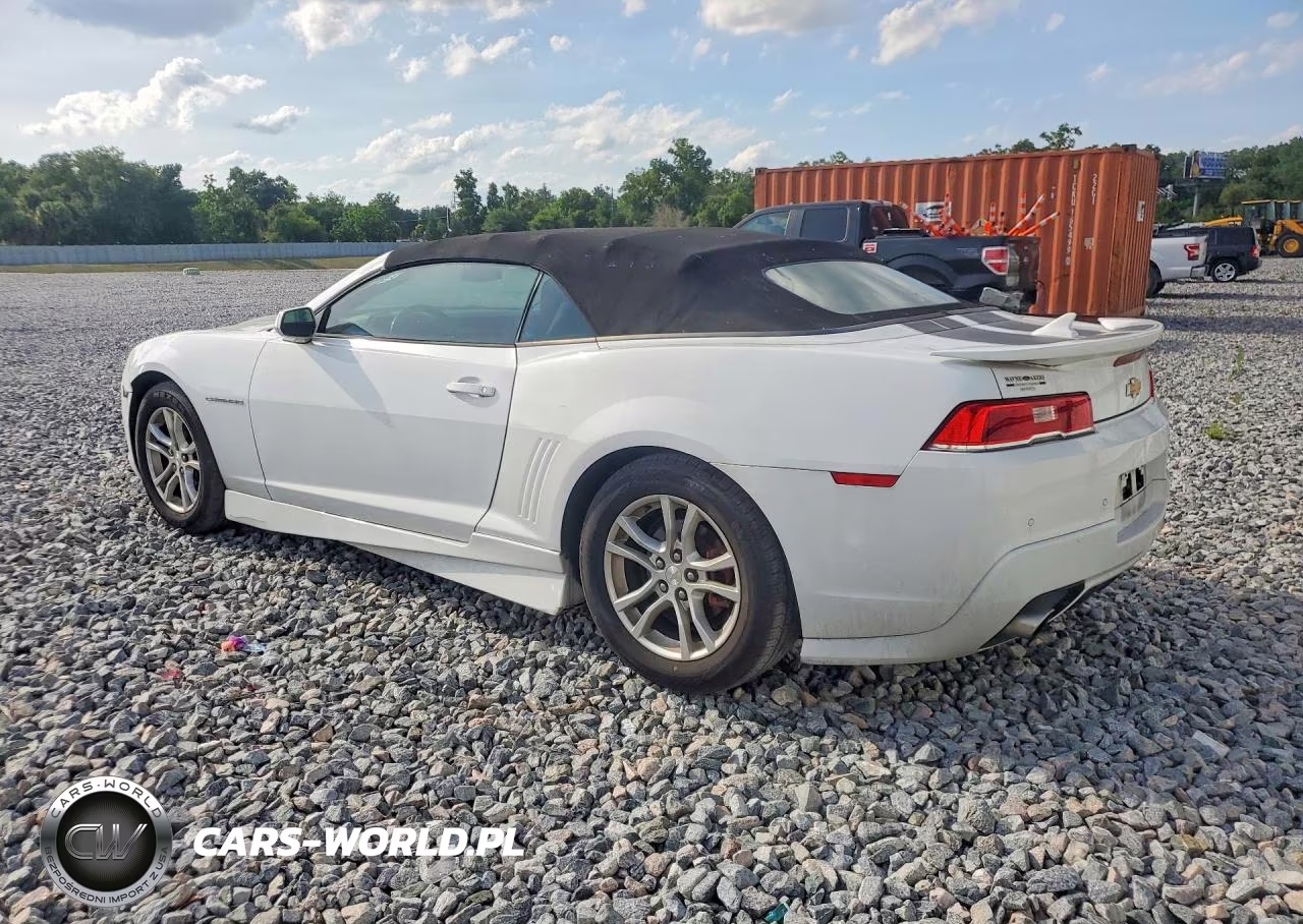2014 Chevrolet Camaro Lt VIN:2G1FB3D37E9254322 - 2