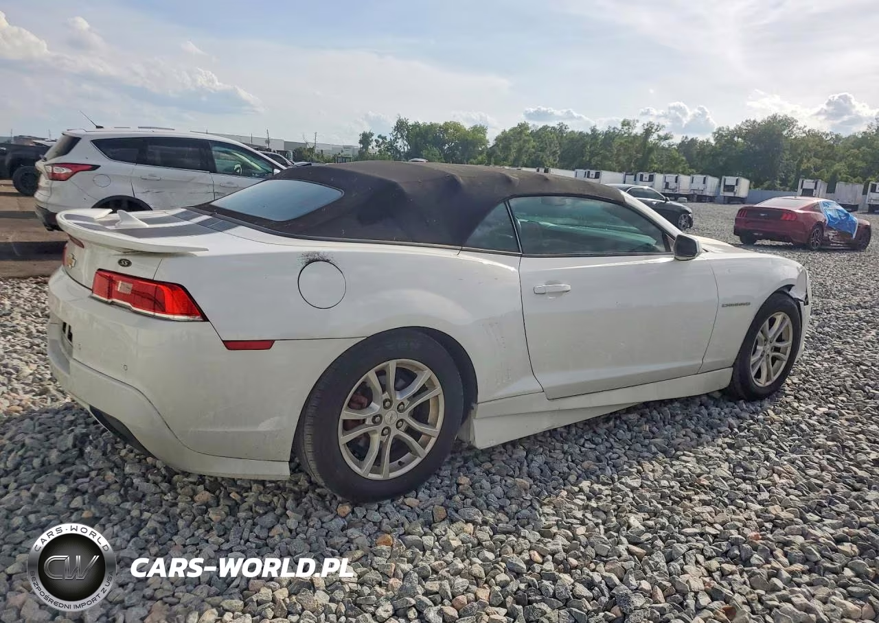 2014 Chevrolet Camaro Lt VIN:2G1FB3D37E9254322 - 3