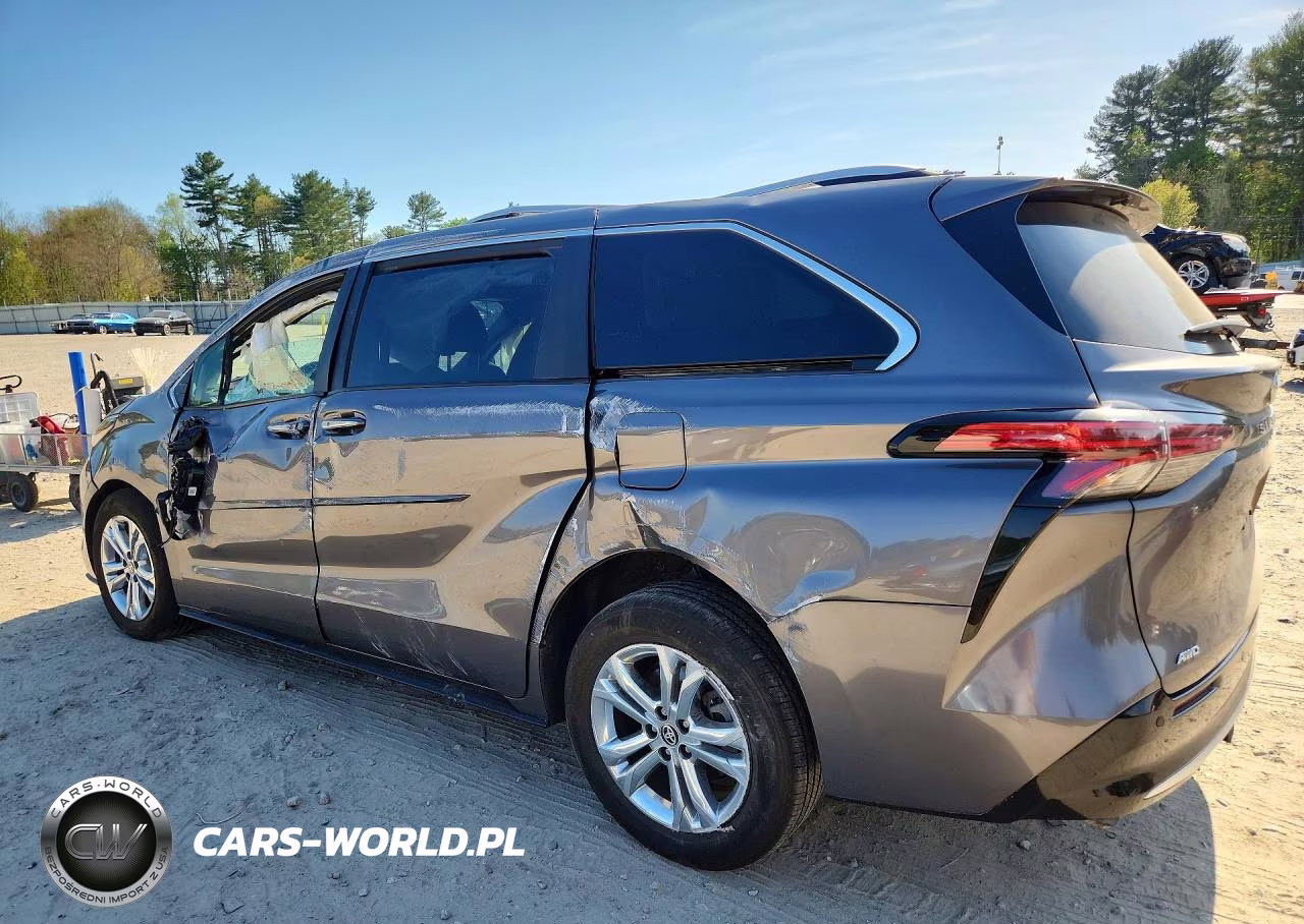 2024 Toyota Sienna Platinum 7-Passenger VIN:5TDESKFC2RS151087 - 2