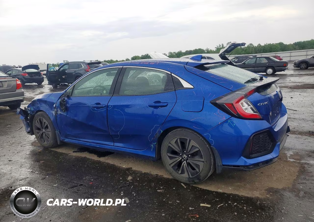 2018 Honda Civic Ex VIN:SHHFK7H52JU409924 - 2