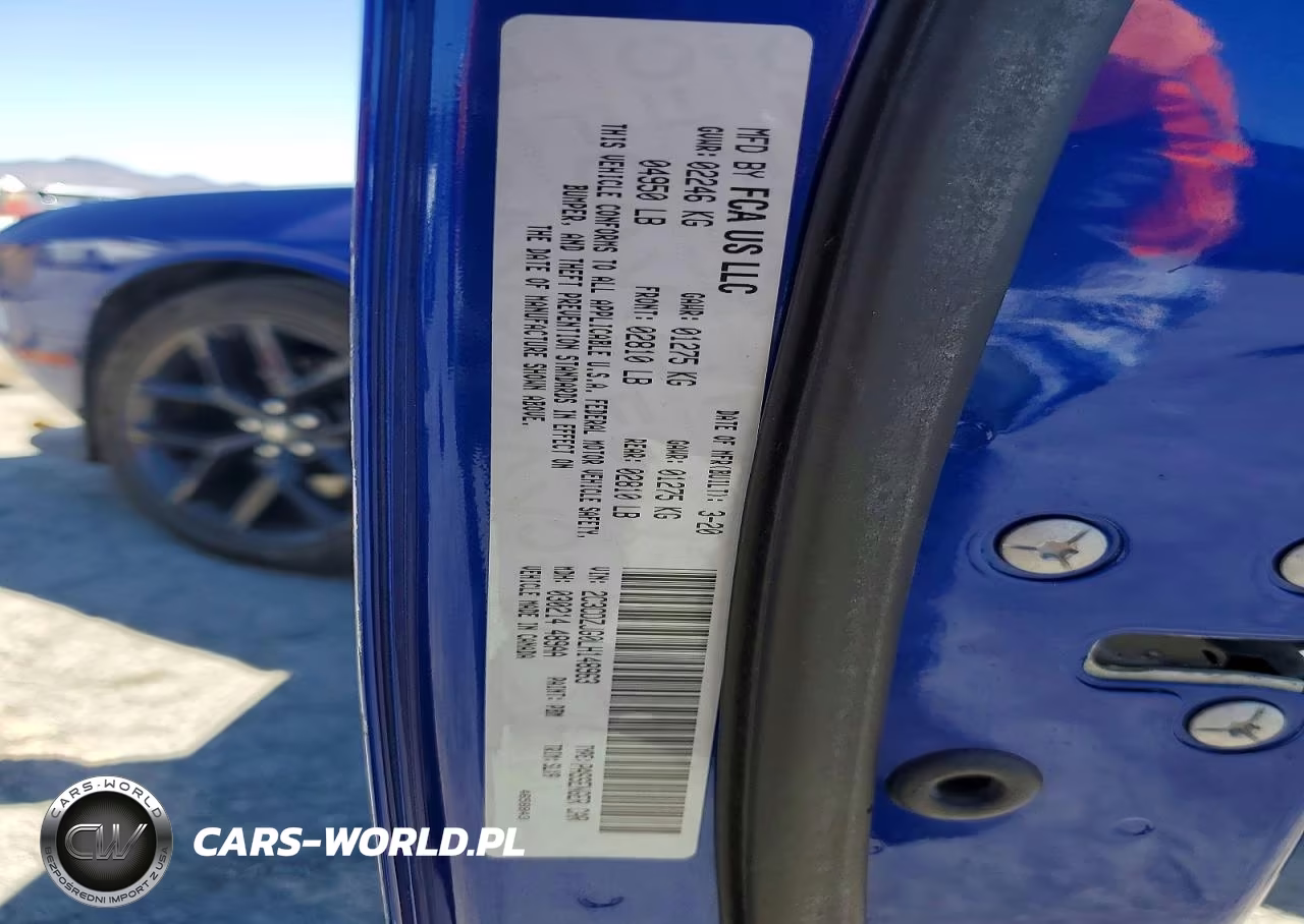 2020 Dodge Challenger Gt VIN:2C3CDZJG0LH148963 - 12