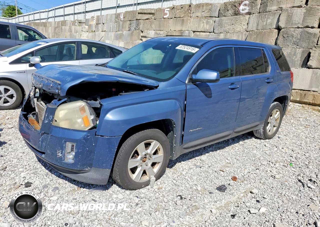 2012 GMC Terrain Sle VIN:2GKALMEKXC6284279 - 1