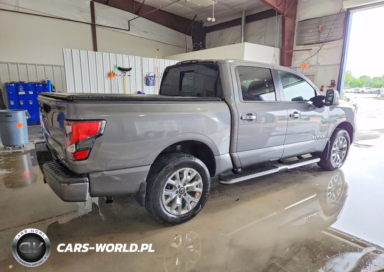 2021 Nissan Titan Sl VIN:1N6AA1EDXMN513040 - 3