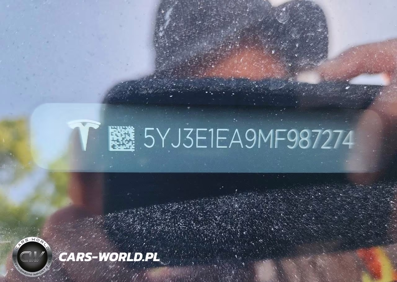 2021 Tesla Model 3 VIN:5YJ3E1EA9MF987274 - 12