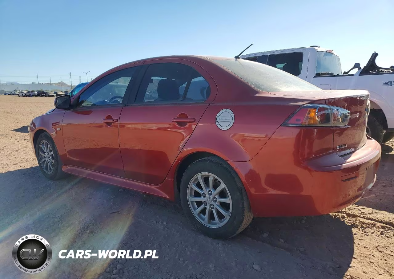 2012 Mitsubishi Lancer Es VIN:JA32U2FUXCU017127 - 2