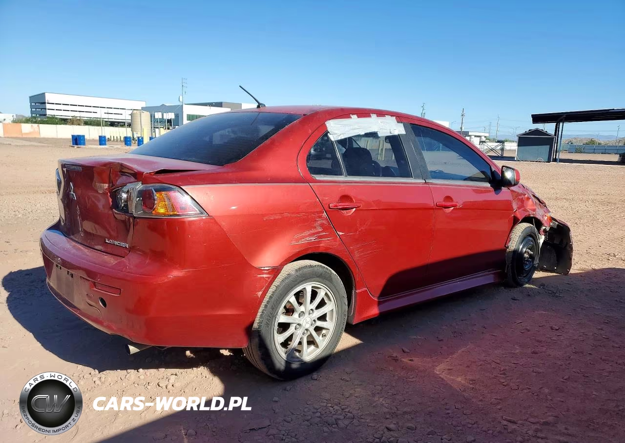 2012 Mitsubishi Lancer Es VIN:JA32U2FUXCU017127 - 3