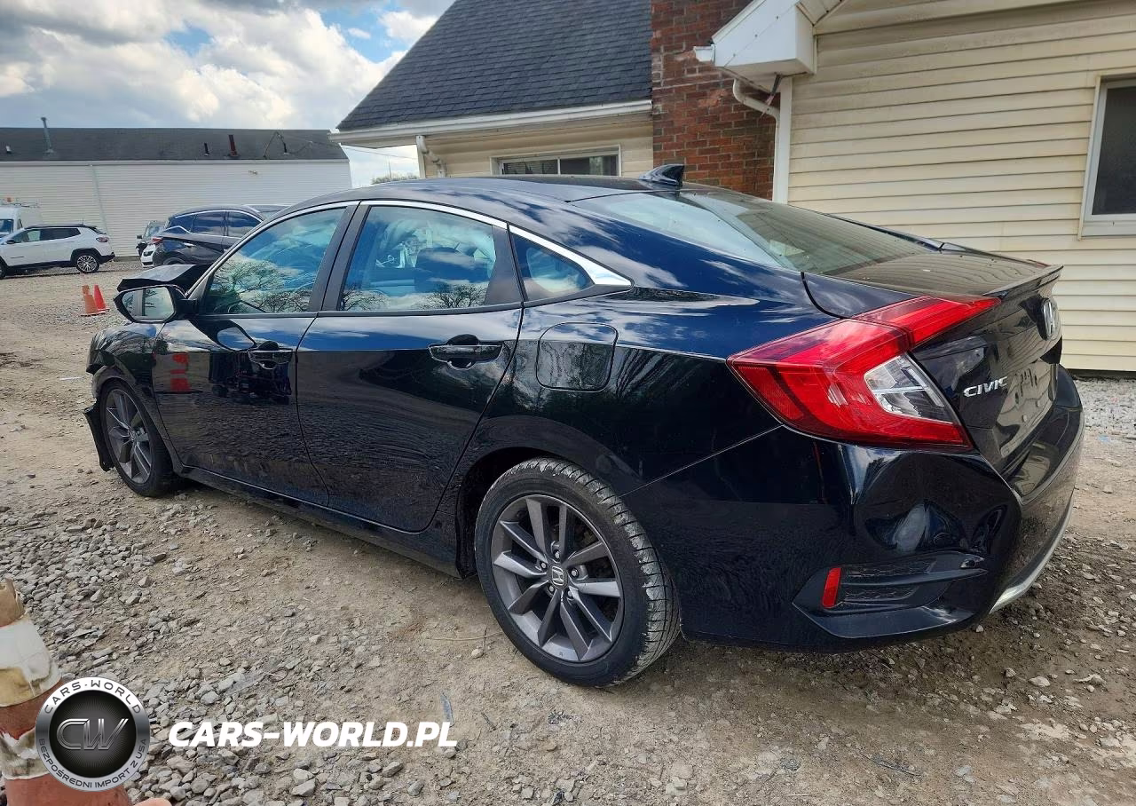 2021 Honda Civic Ex VIN:19XFC1F34ME001786 - 2