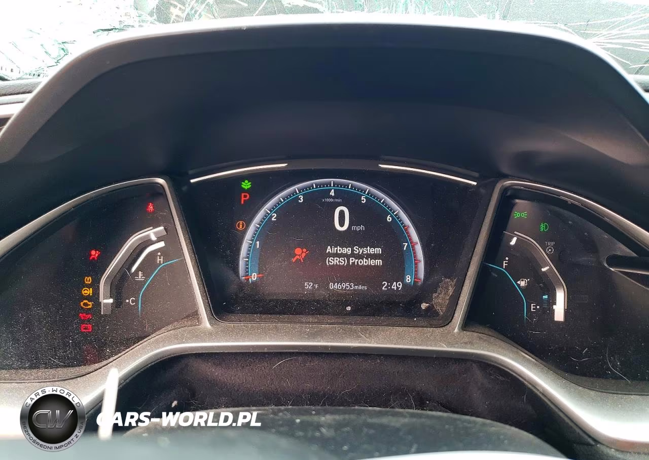 2021 Honda Civic Ex VIN:19XFC1F34ME001786 - 9