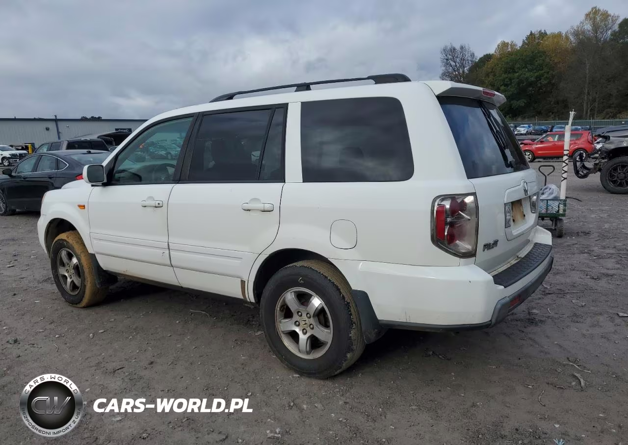 2008 Honda Pilot Exl VIN:5FNYF286X8B016547 - 2