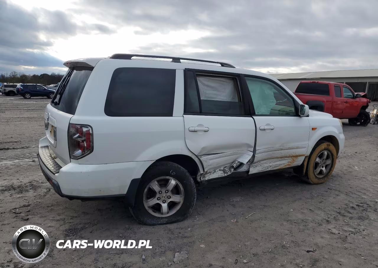 2008 Honda Pilot Exl VIN:5FNYF286X8B016547 - 3