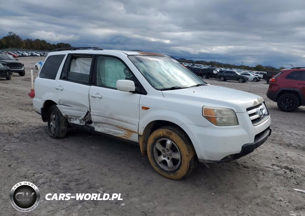 2008 Honda Pilot Exl VIN:5FNYF286X8B016547 - 4