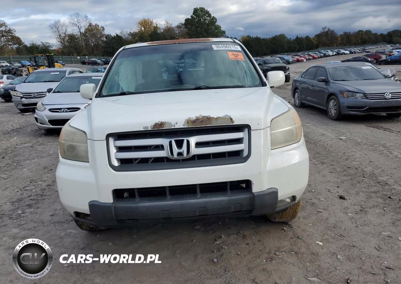 2008 Honda Pilot Exl VIN:5FNYF286X8B016547 - 5