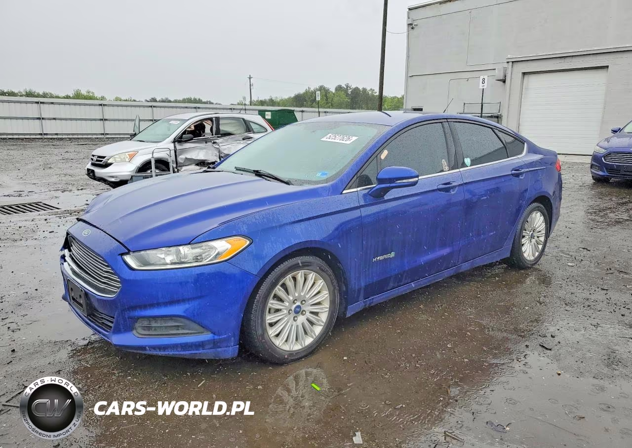 2015 Ford Fusion Se Hybrid