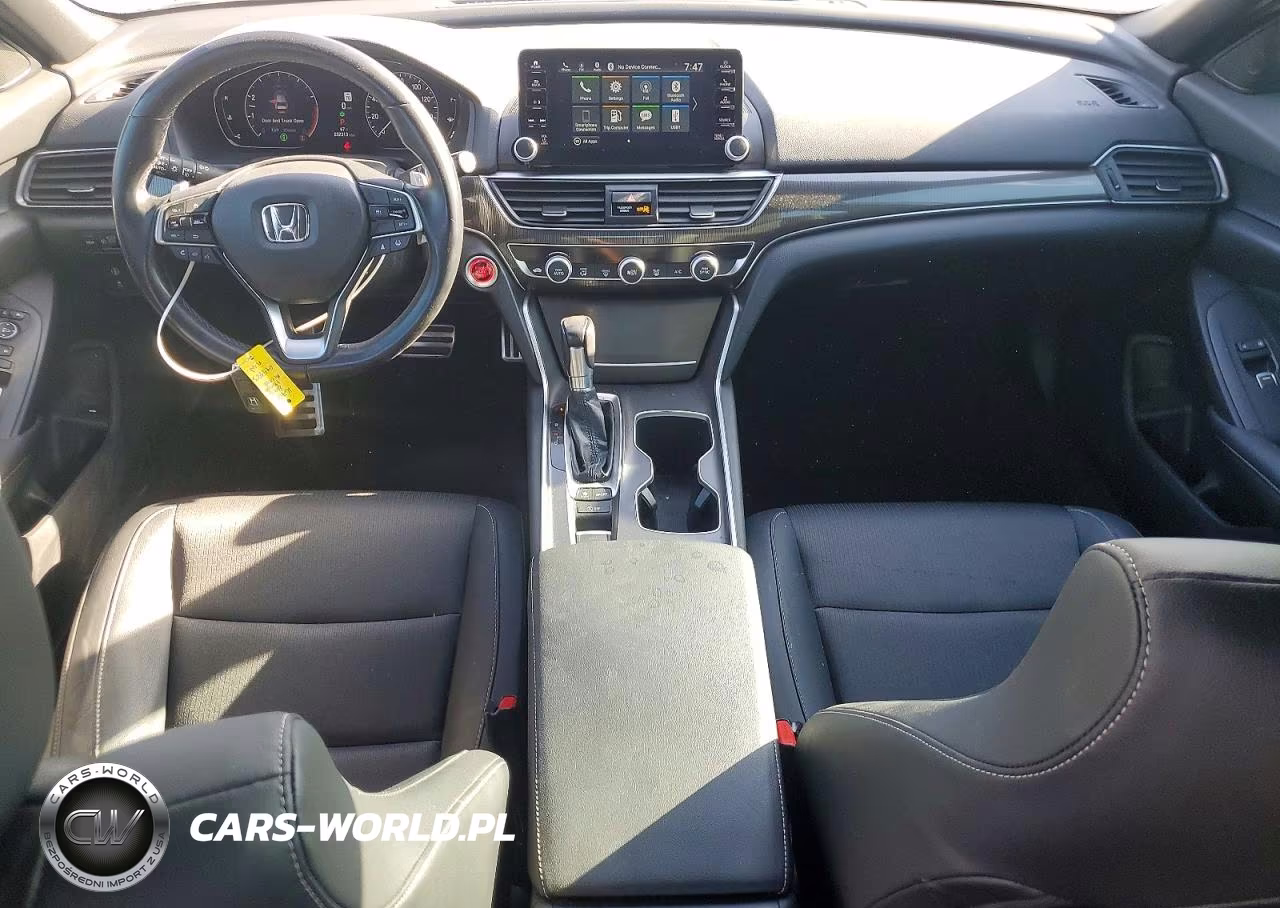 2022 Honda Accord Sport VIN:1HGCV1F32NA049483 - 8