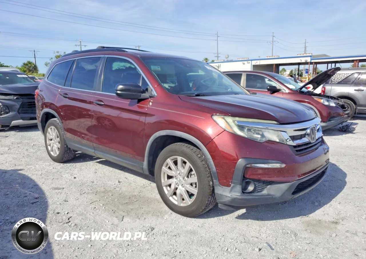 2019 Honda Pilot Lx VIN:5FNYF5H16KB013206 - 4